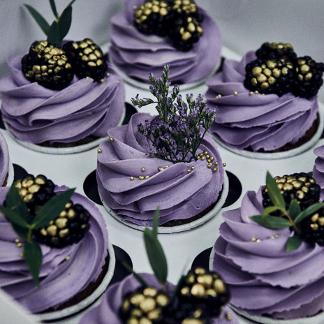 Капкейки с ягодками №17