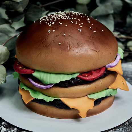 3D торт «Бургер»