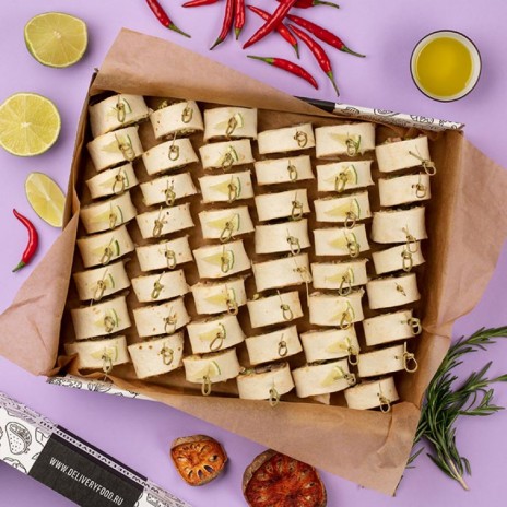 Бокс рулетиков №6 Азиатский