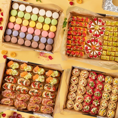 Сет фудбоксов на свадьбу