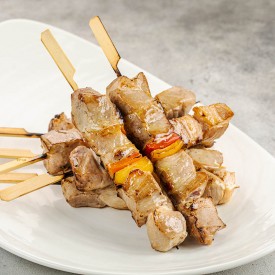 Маринованная свиная шея с семенем кориандра