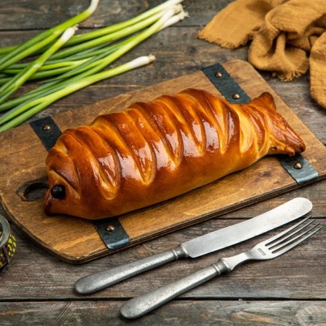 Кулебяка с рыбой