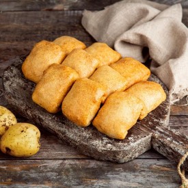 Ржаные пирожки картофель с окороком