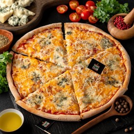 Пицца «Четыре сыра» без глютена