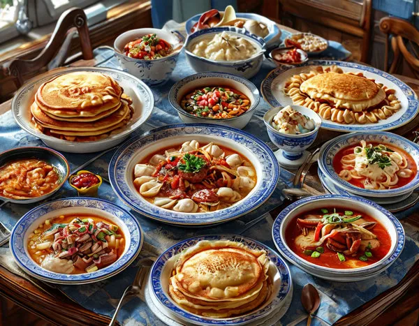 блюда русской кухни